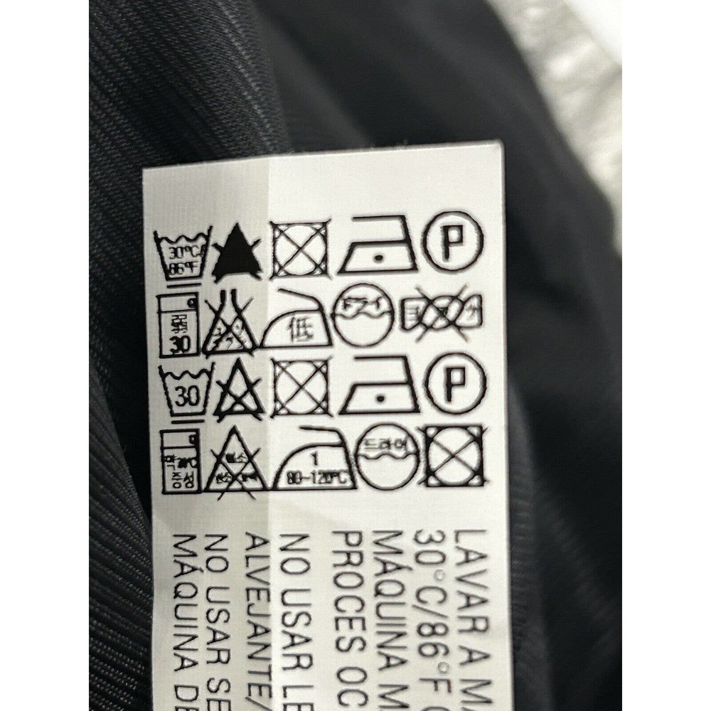 Zara Women’s White Black Floral Lace Sheer Top Upper Neck Zip Up Dress Size L - Picture 5 of 14